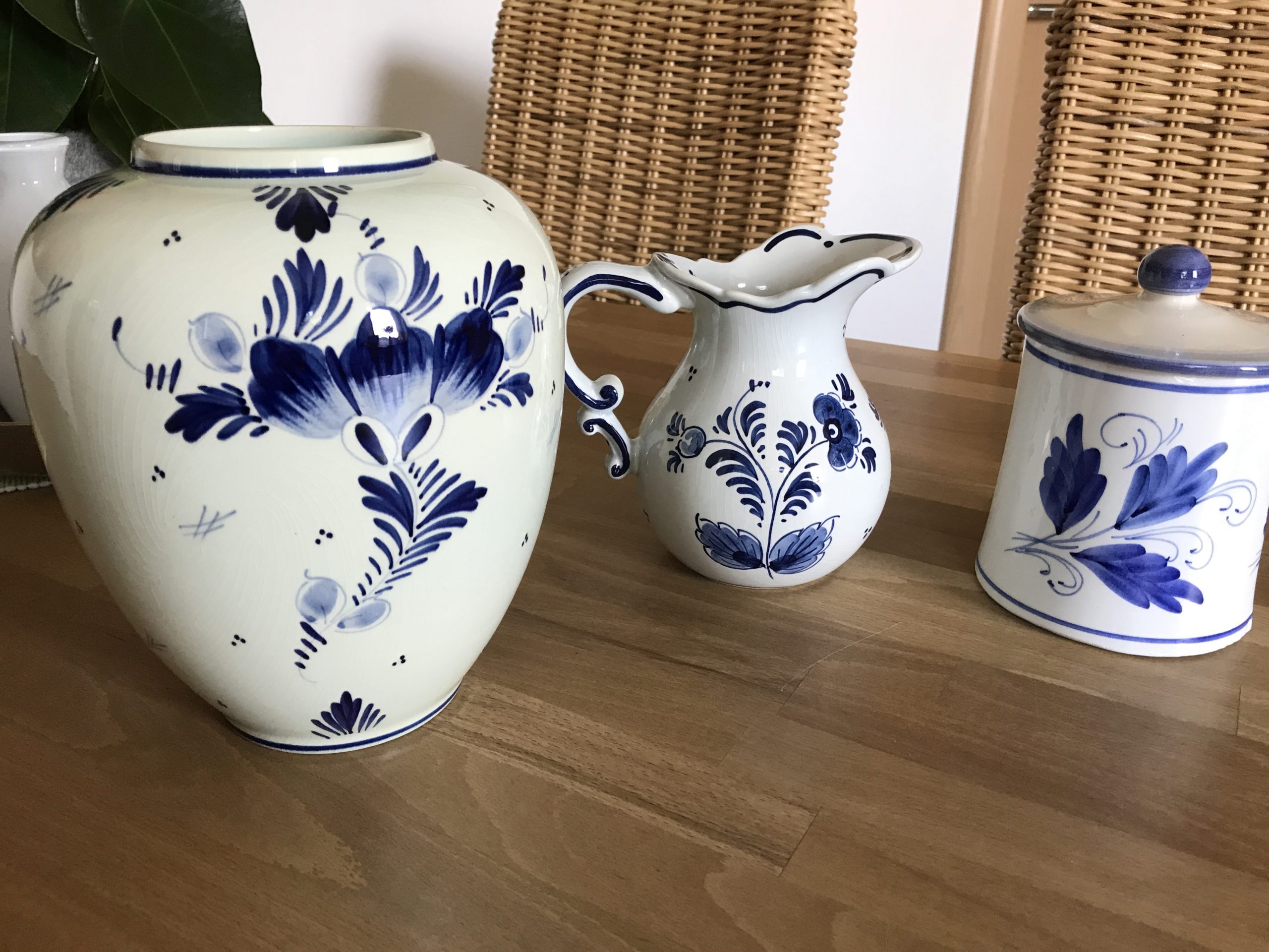 Original Delft Handgemalt Schatzwert Wert von Schätzen